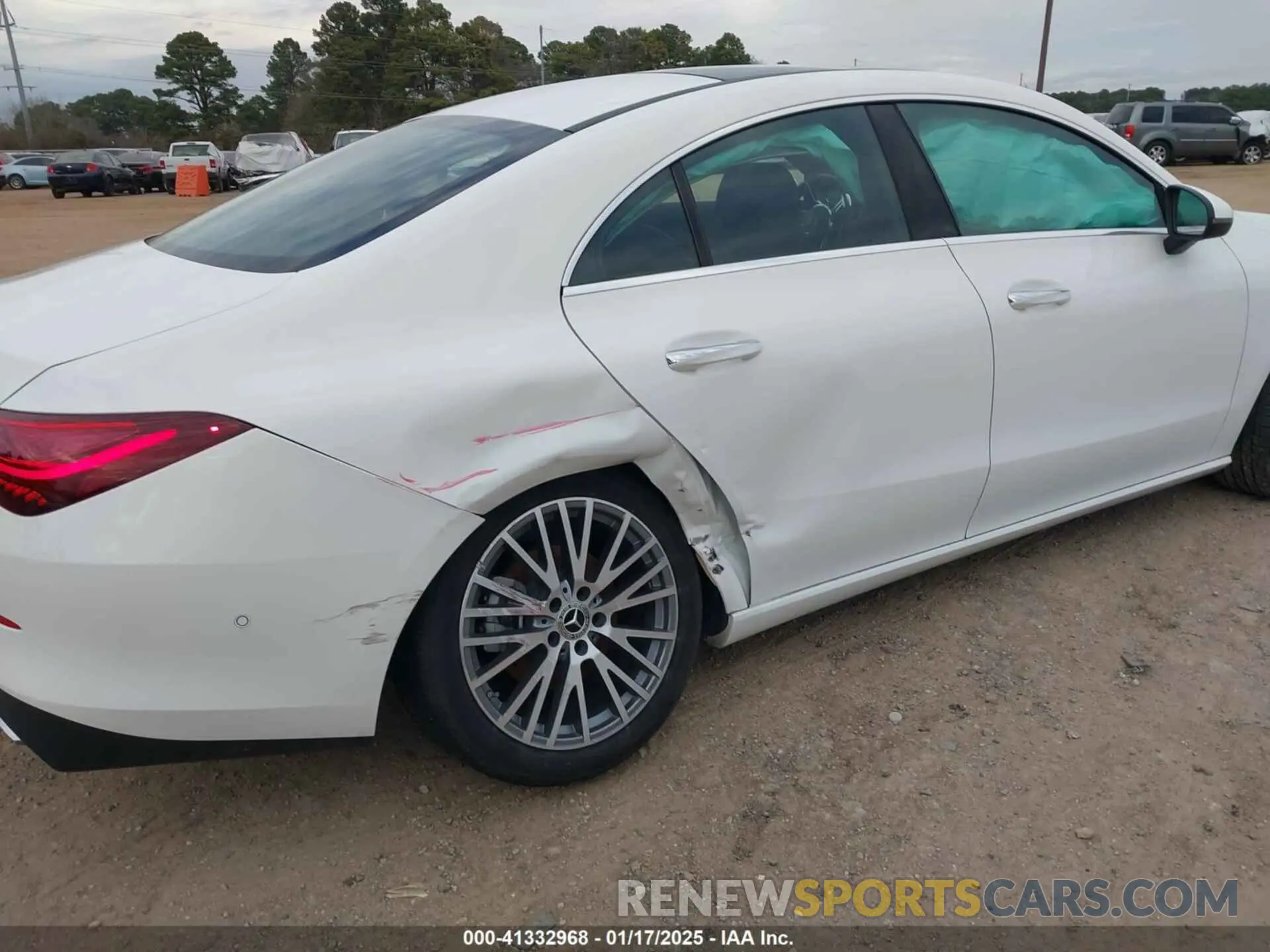 6 Photograph of a damaged car W1K5J4GB5SN509241 MERCEDES-BENZ CLA 250 COUPE 2025