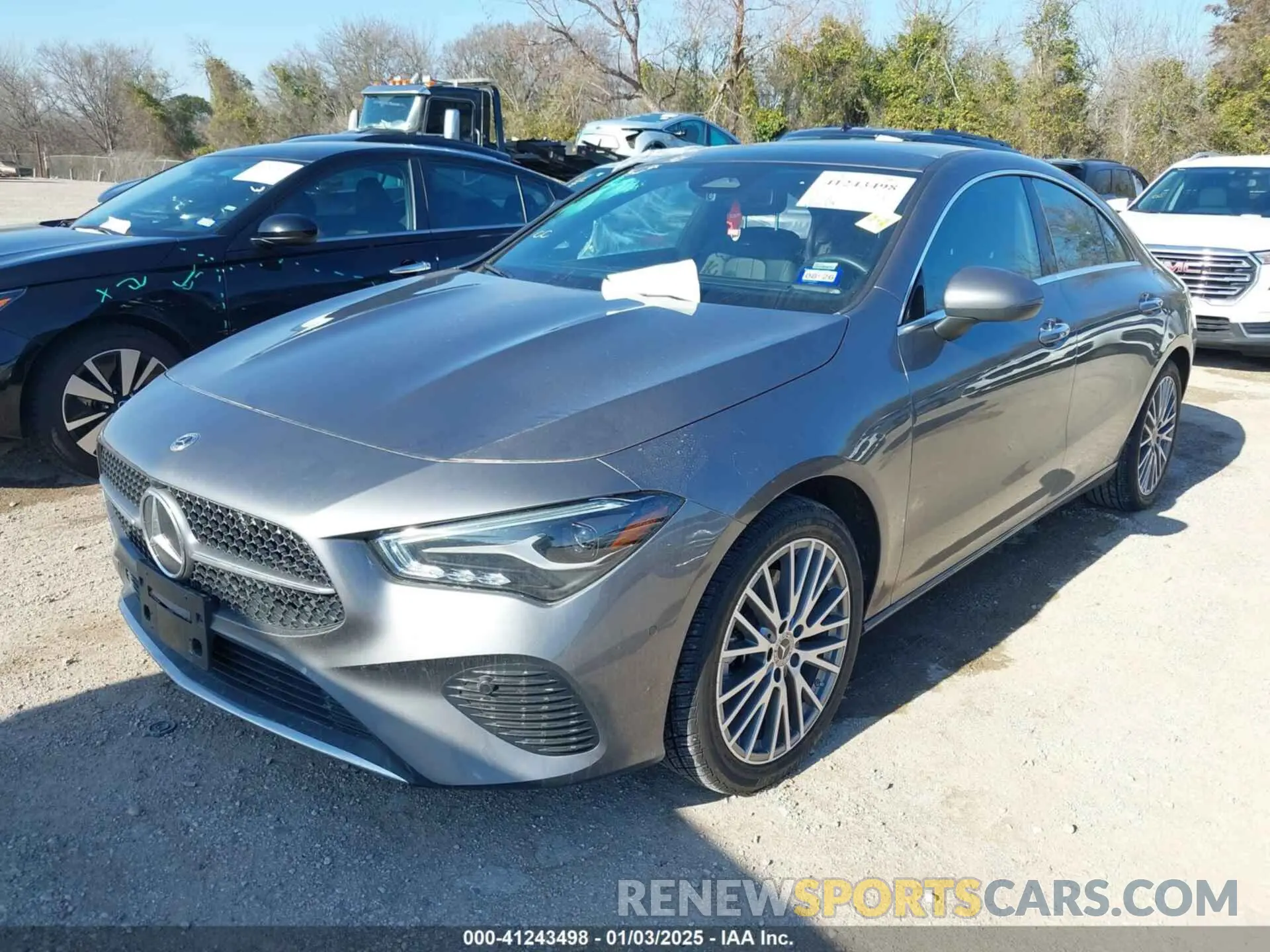 2 Photograph of a damaged car W1K5J4GB6SN515209 MERCEDES-BENZ CLA 250 COUPE 2025