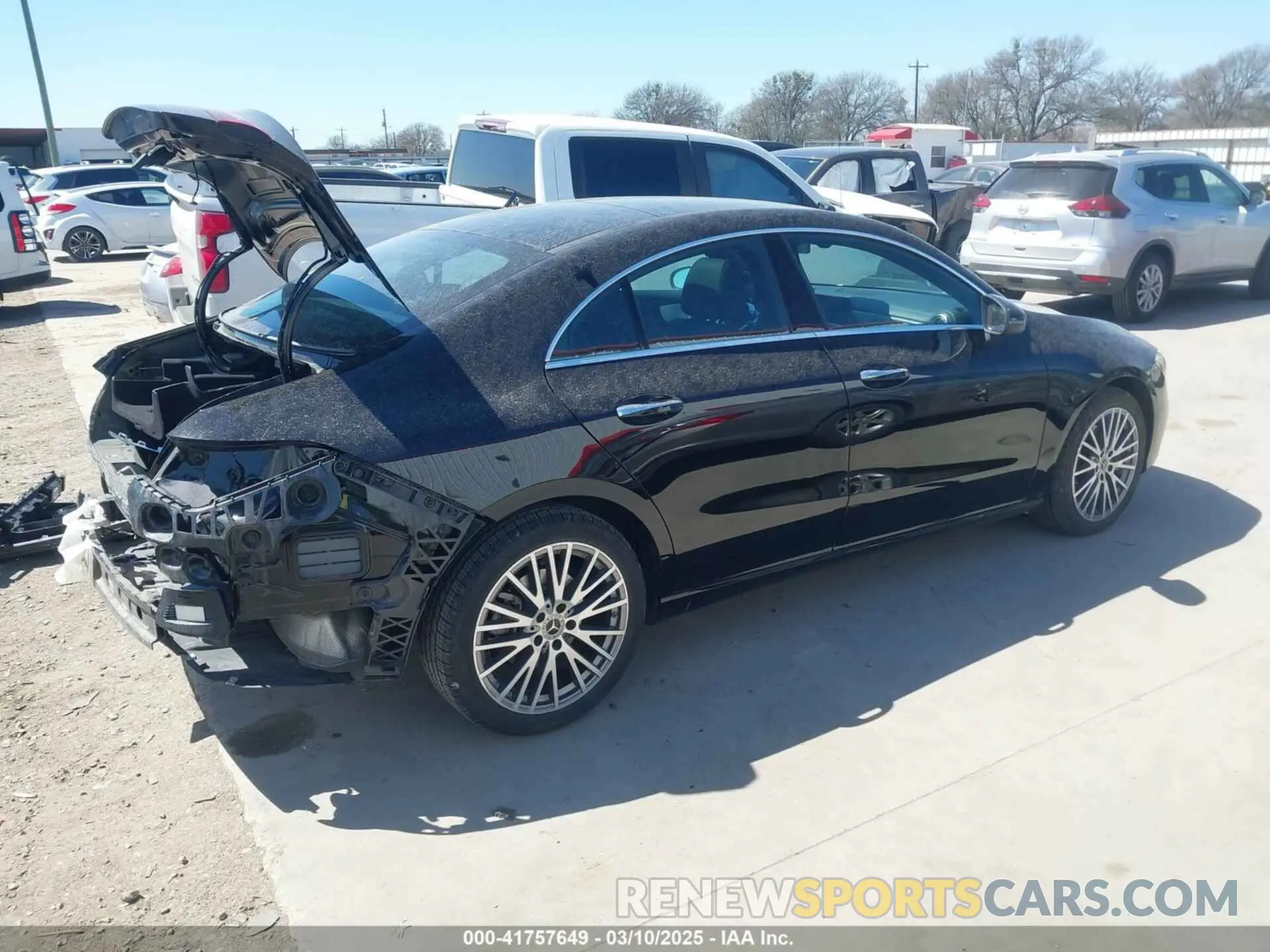 4 Photograph of a damaged car W1K5J4GB7SN509497 MERCEDES-BENZ CLA 250 COUPE 2025