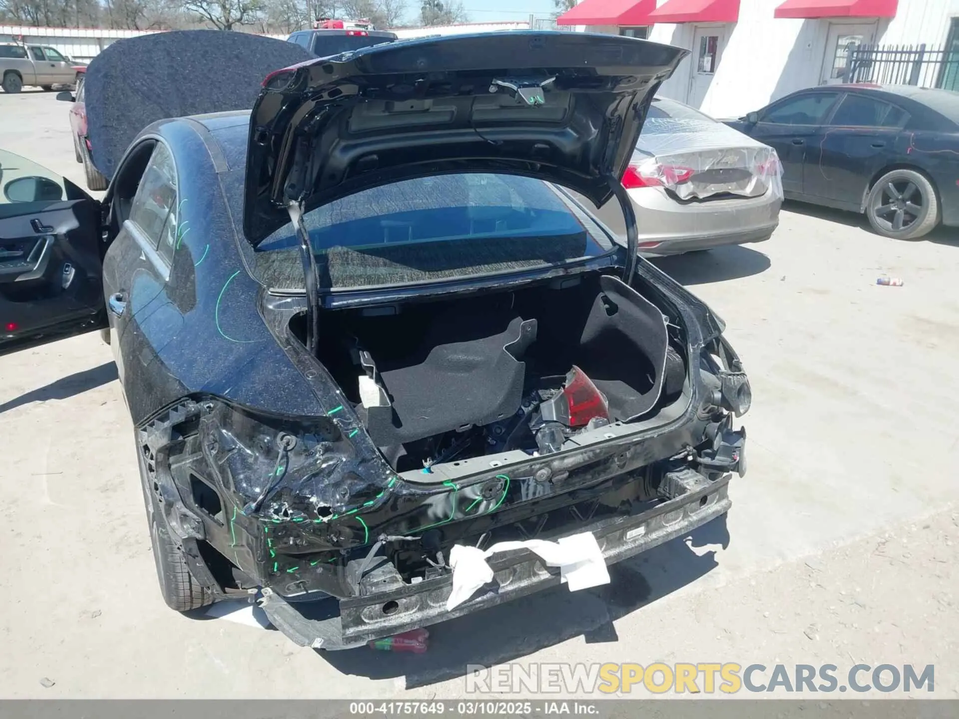 6 Photograph of a damaged car W1K5J4GB7SN509497 MERCEDES-BENZ CLA 250 COUPE 2025