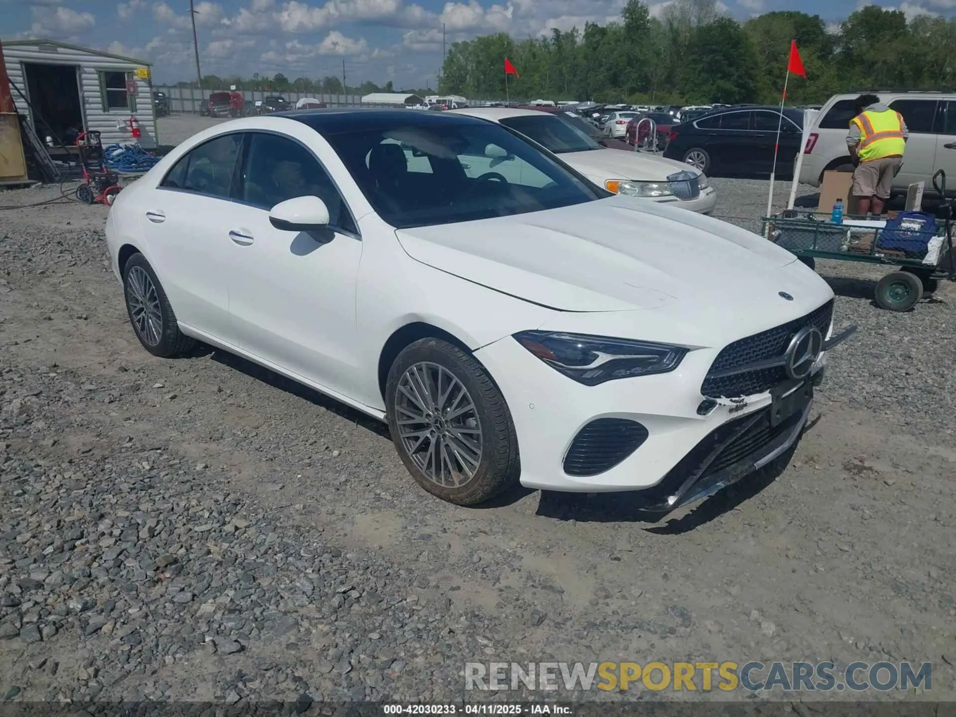 1 Photograph of a damaged car W1K5J4GBXSN512345 MERCEDES-BENZ CLA 250 COUPE 2025