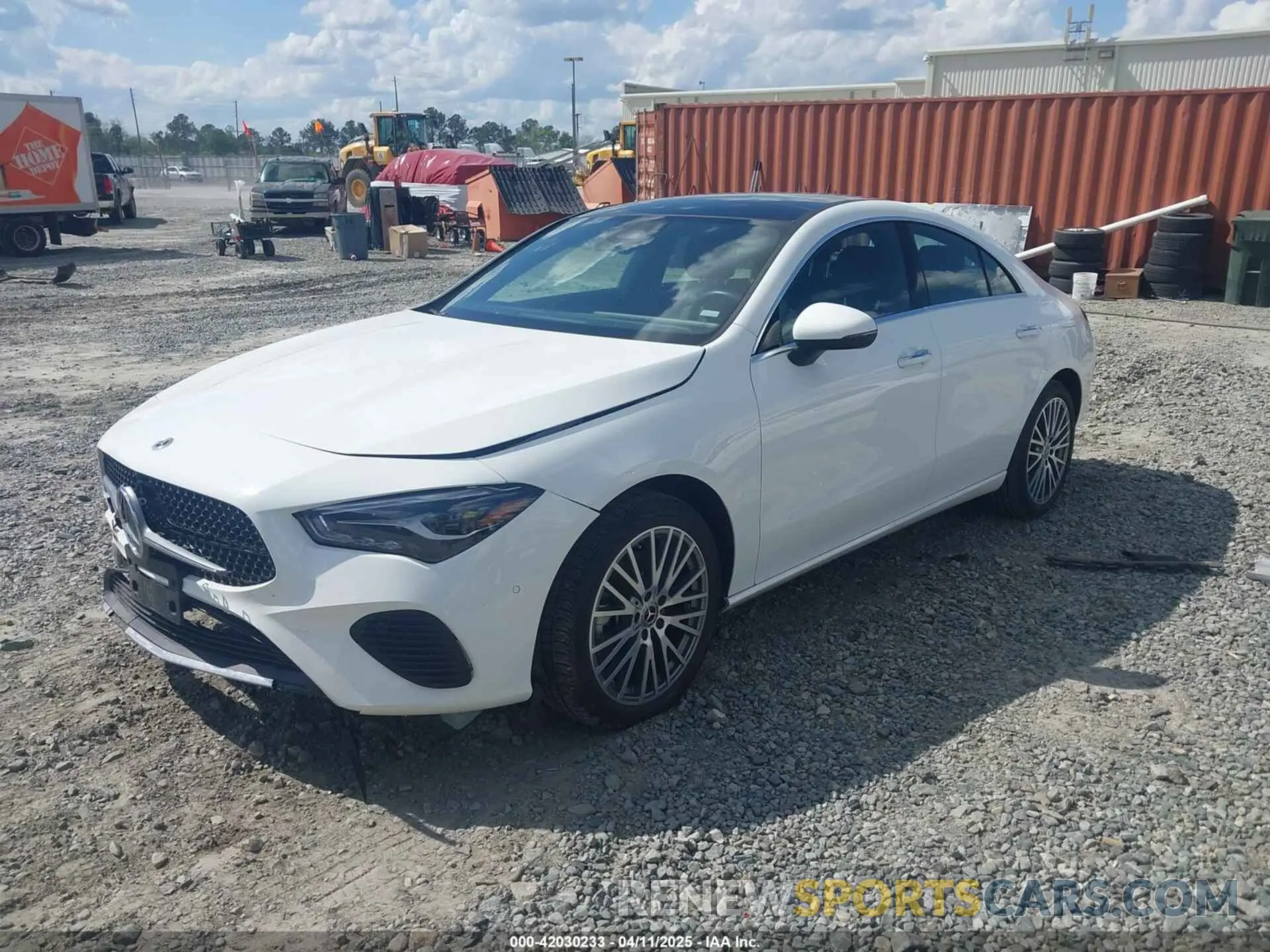 2 Photograph of a damaged car W1K5J4GBXSN512345 MERCEDES-BENZ CLA 250 COUPE 2025