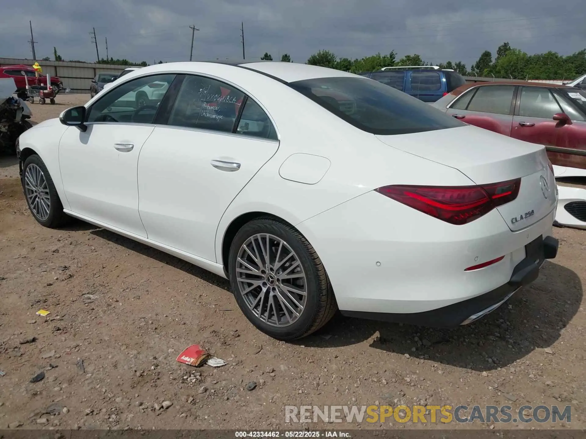 3 Photograph of a damaged car W1K5J4HB0SN509095 MERCEDES-BENZ CLA 250 COUPE 2025
