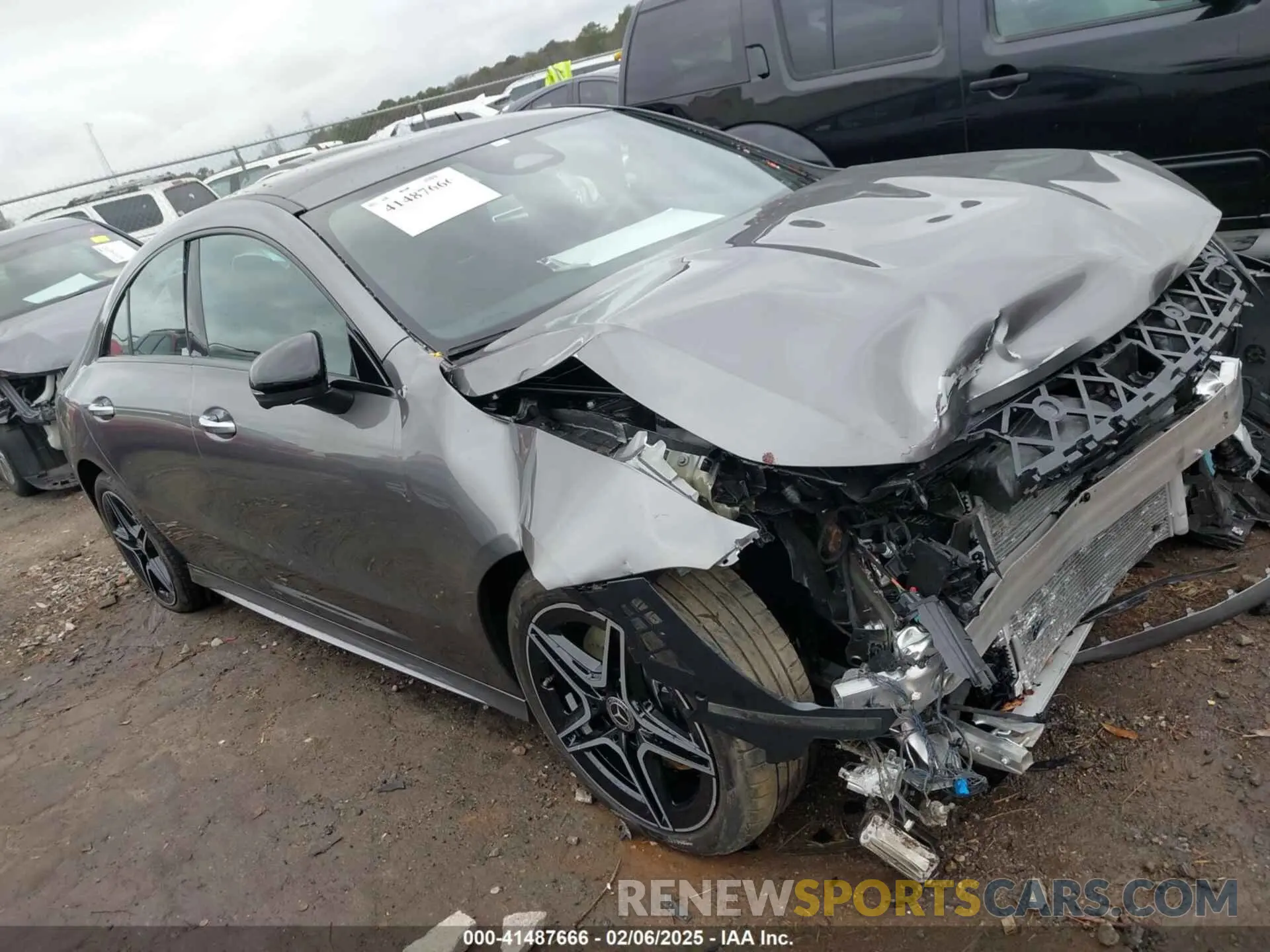 1 Photograph of a damaged car W1K5J4HB1SN490217 MERCEDES-BENZ CLA 250 COUPE 2025