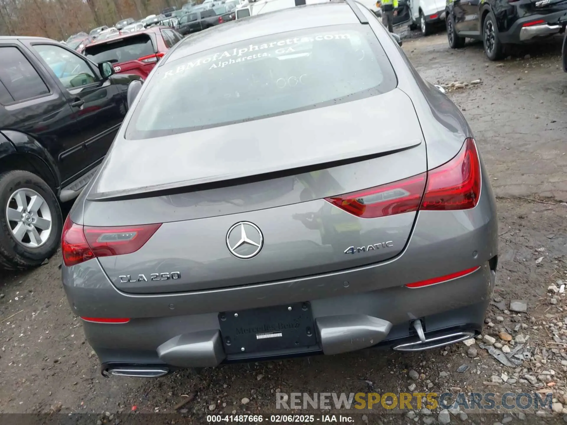 16 Photograph of a damaged car W1K5J4HB1SN490217 MERCEDES-BENZ CLA 250 COUPE 2025