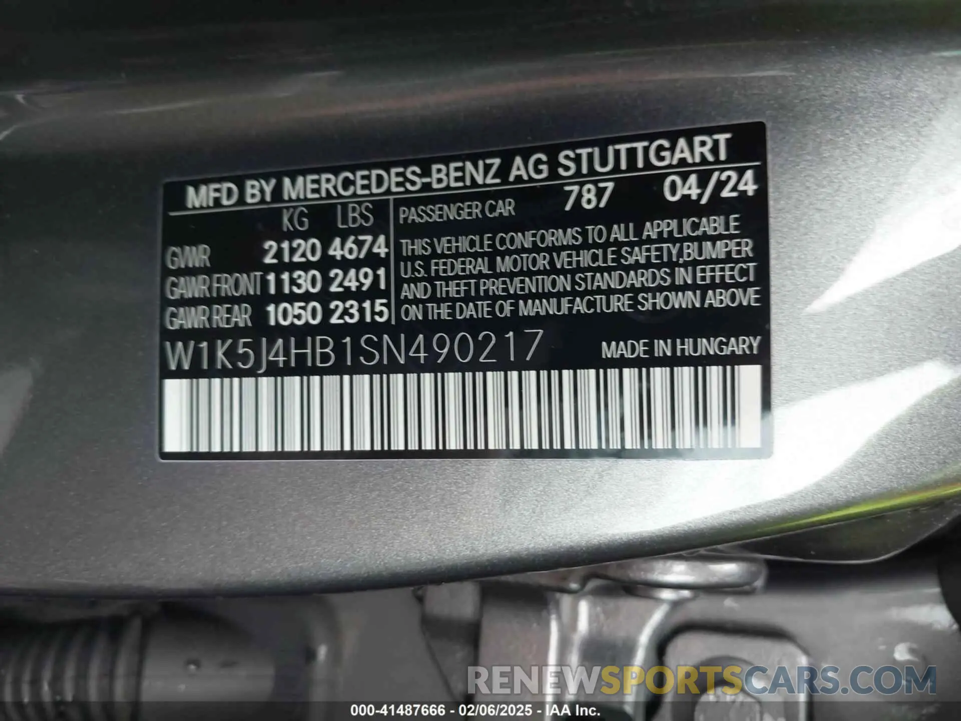 9 Photograph of a damaged car W1K5J4HB1SN490217 MERCEDES-BENZ CLA 250 COUPE 2025
