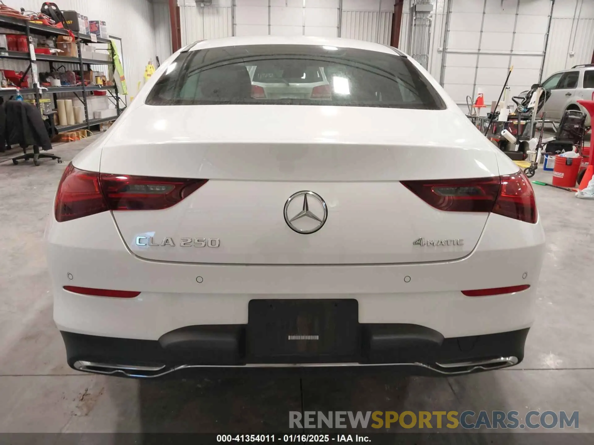 16 Photograph of a damaged car W1K5J4HB4SN518415 MERCEDES-BENZ CLA 250 COUPE 2025