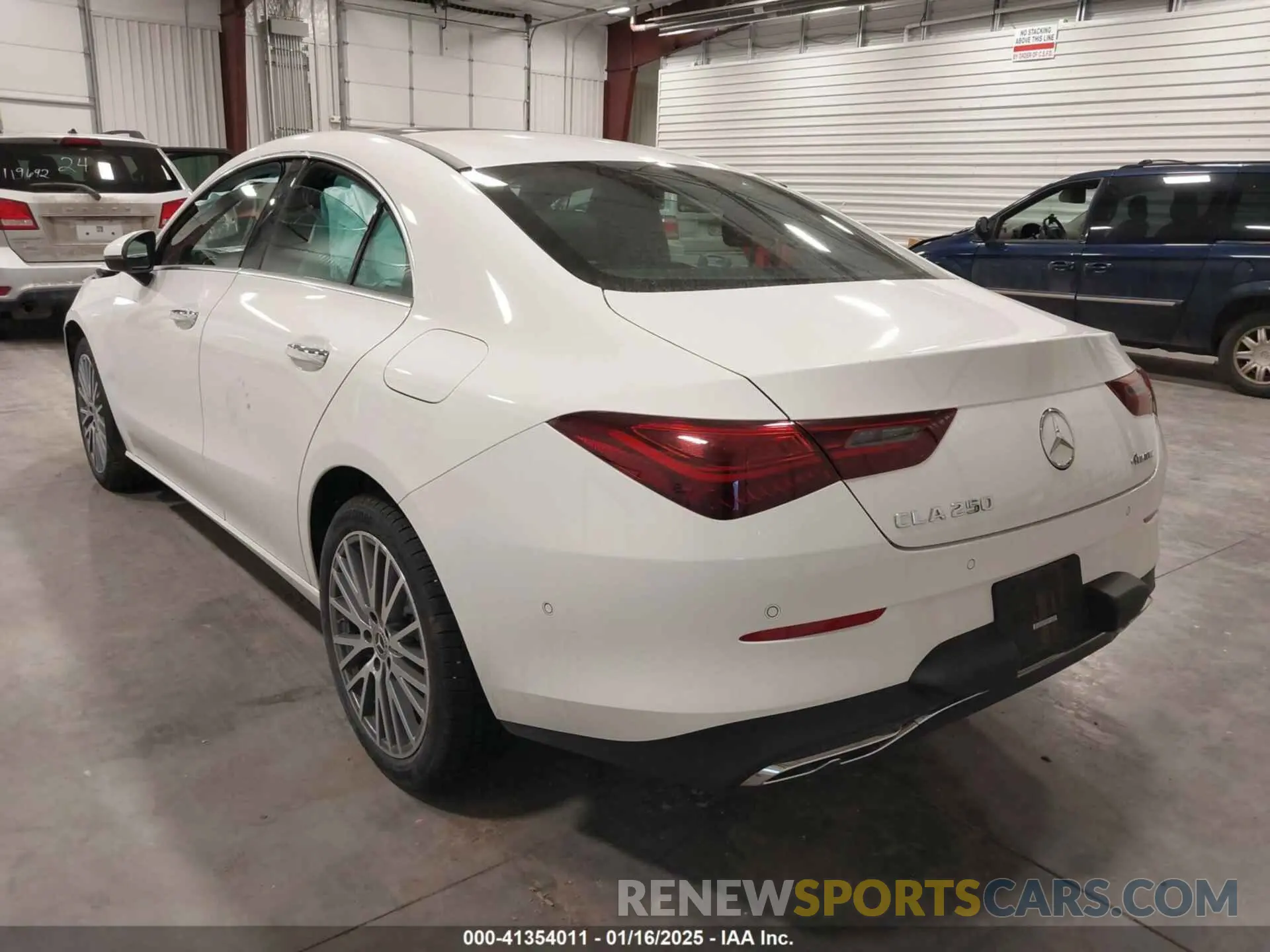3 Photograph of a damaged car W1K5J4HB4SN518415 MERCEDES-BENZ CLA 250 COUPE 2025