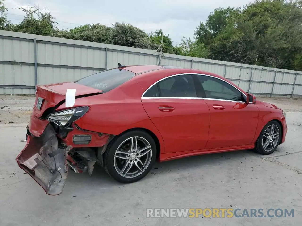 3 Photograph of a damaged car WDDSJ4EB8HN459000 MERCEDES-BENZ CLA-CLASS 2017