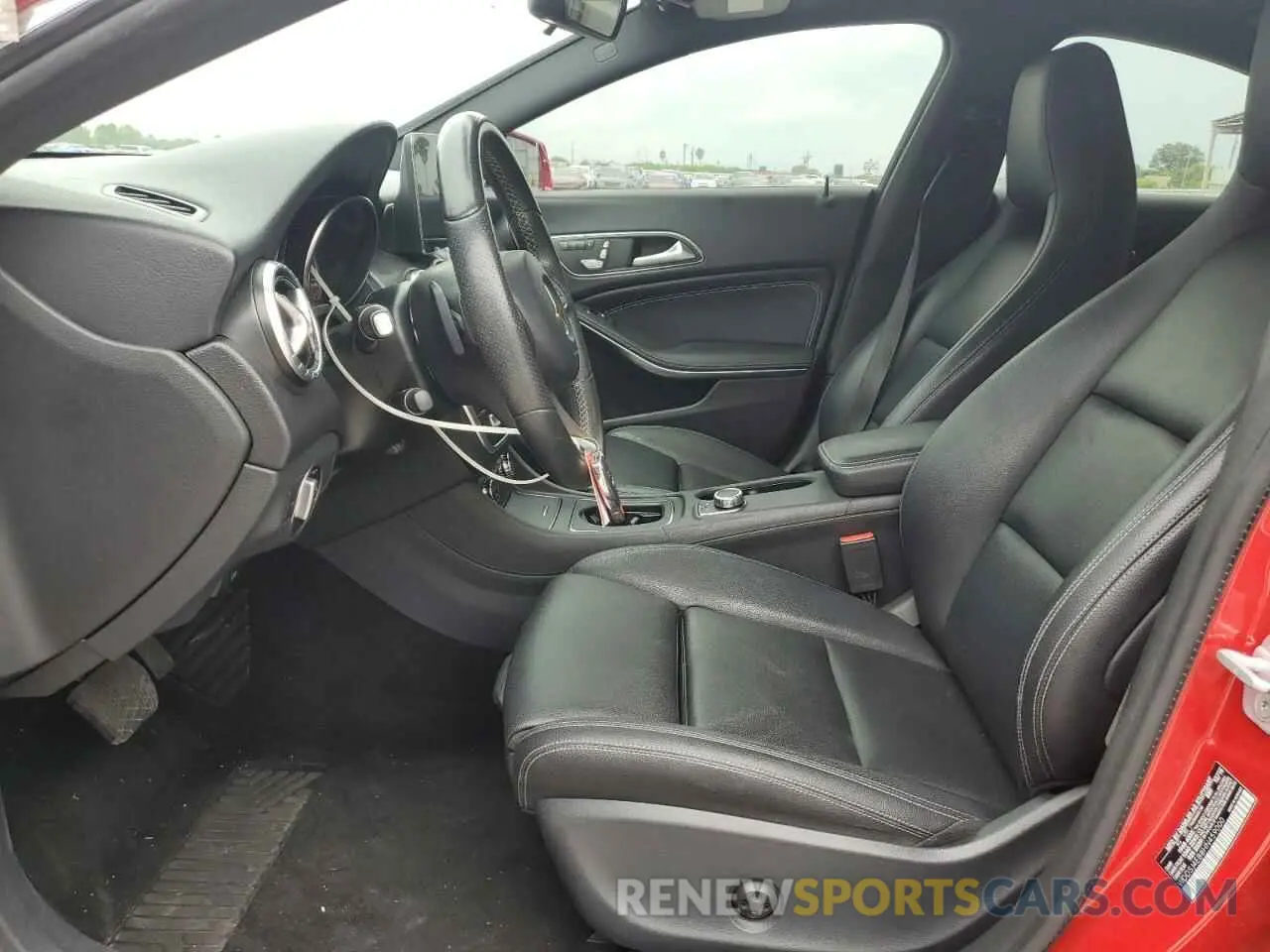 7 Photograph of a damaged car WDDSJ4EB8HN459000 MERCEDES-BENZ CLA-CLASS 2017