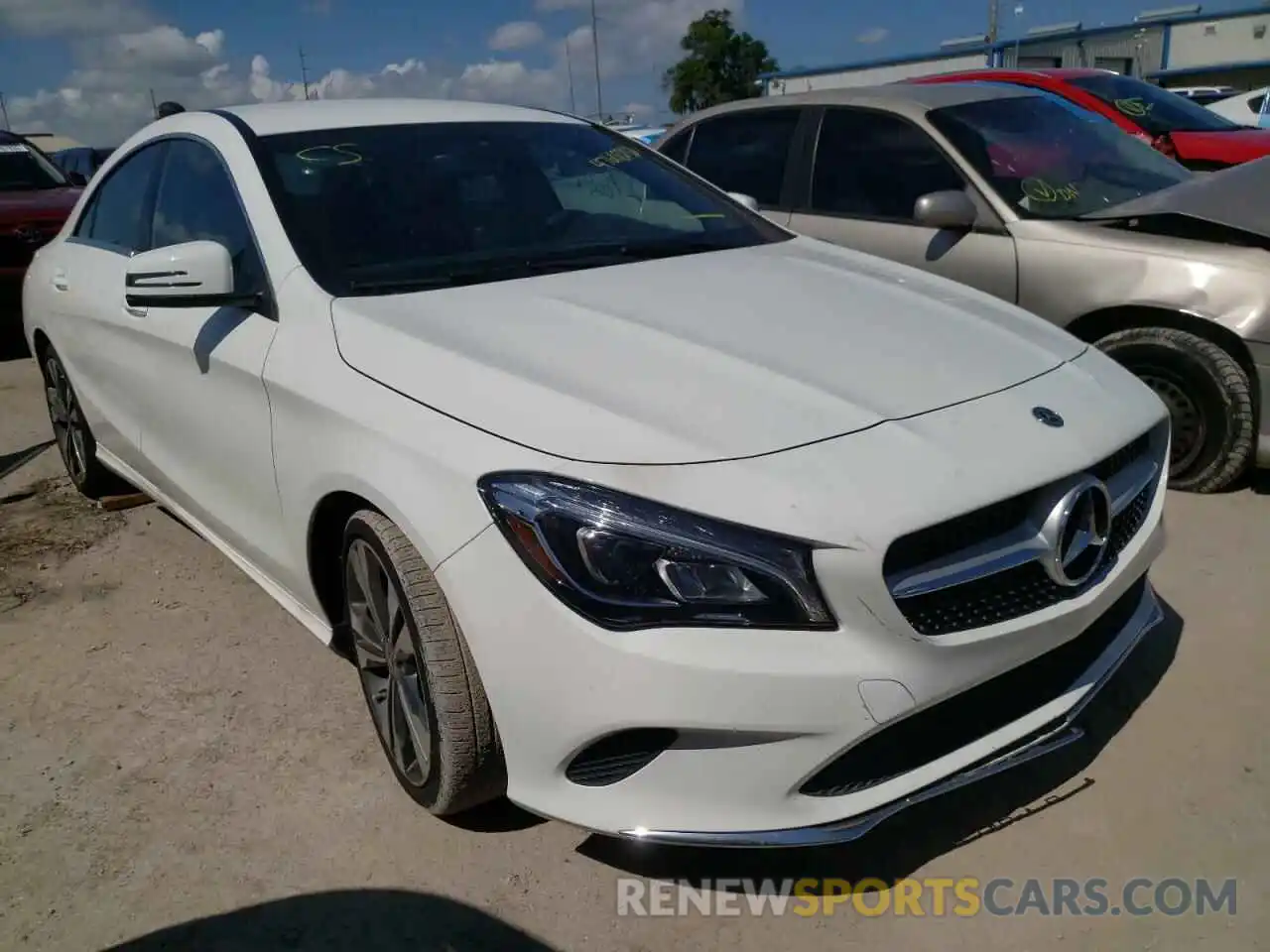 1 Photograph of a damaged car WDDSJ4EB0KN750730 MERCEDES-BENZ CLA-CLASS 2019