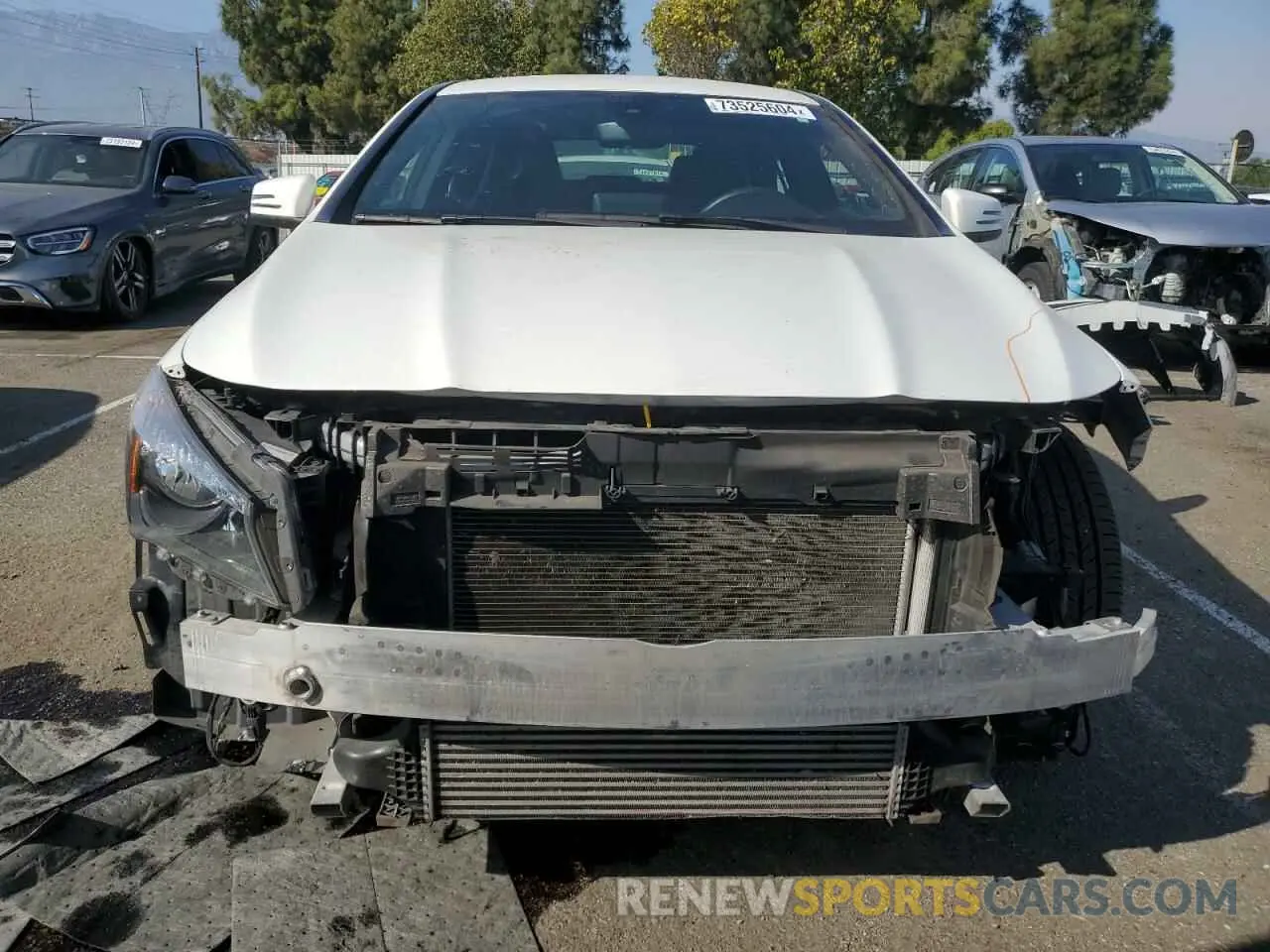 5 Photograph of a damaged car WDDSJ4EB0KN767513 MERCEDES-BENZ CLA-CLASS 2019