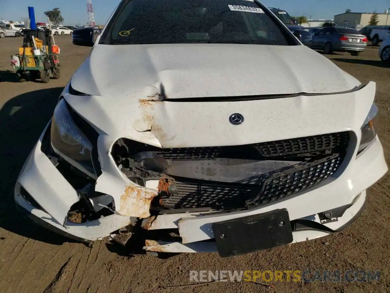 9 Photograph of a damaged car WDDSJ4EB1KN704176 MERCEDES-BENZ CLA-CLASS 2019