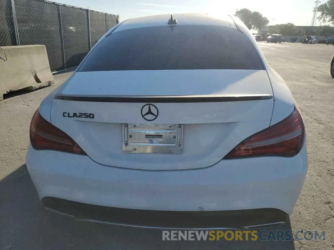 6 Photograph of a damaged car WDDSJ4EB1KN723746 MERCEDES-BENZ CLA-CLASS 2019