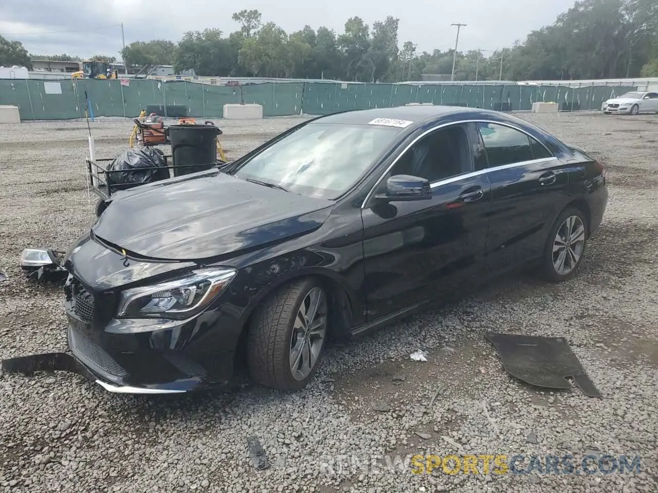 1 Photograph of a damaged car WDDSJ4EB1KN724637 MERCEDES-BENZ CLA-CLASS 2019