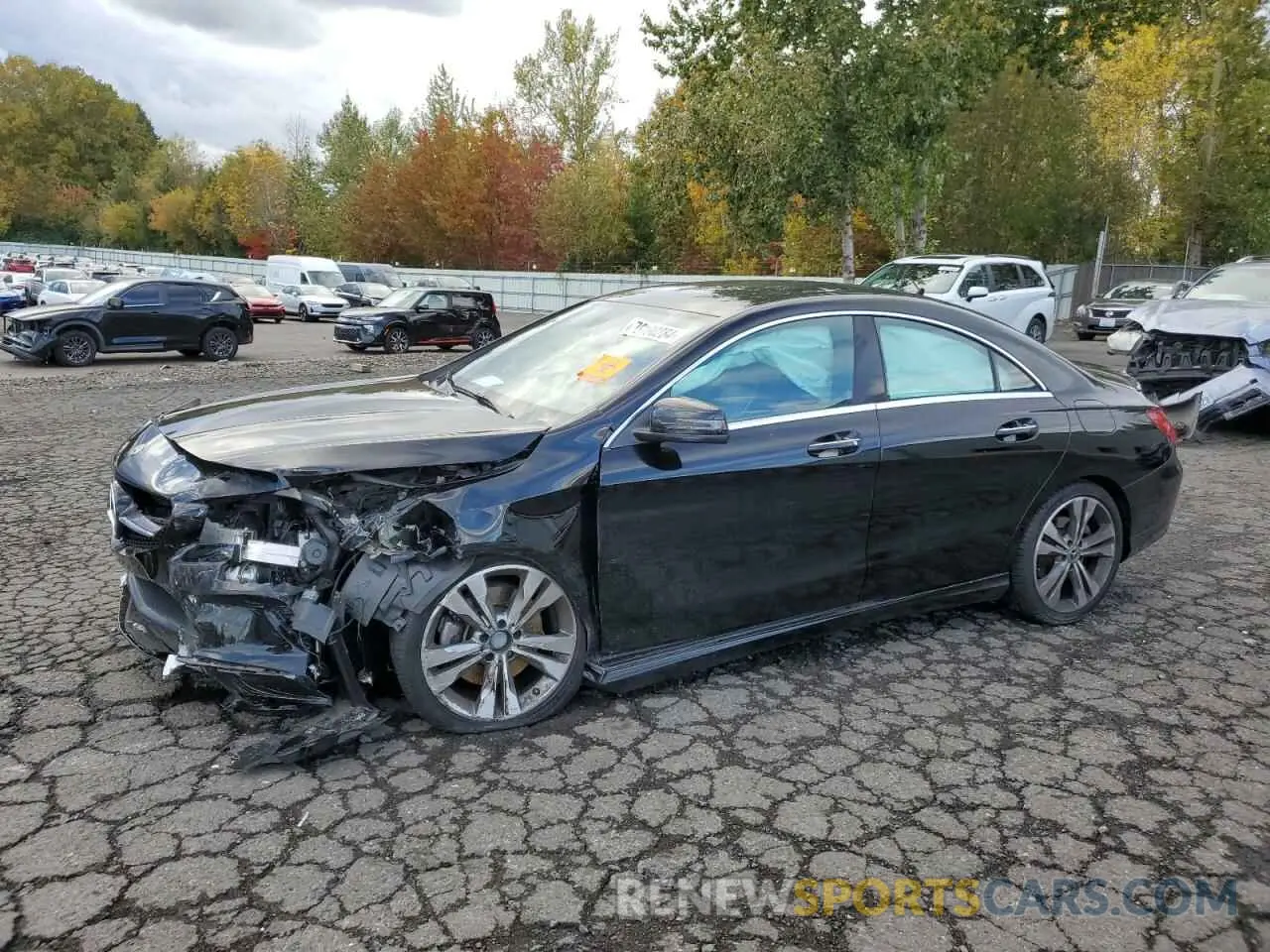 1 Photograph of a damaged car WDDSJ4EB1KN726372 MERCEDES-BENZ CLA-CLASS 2019