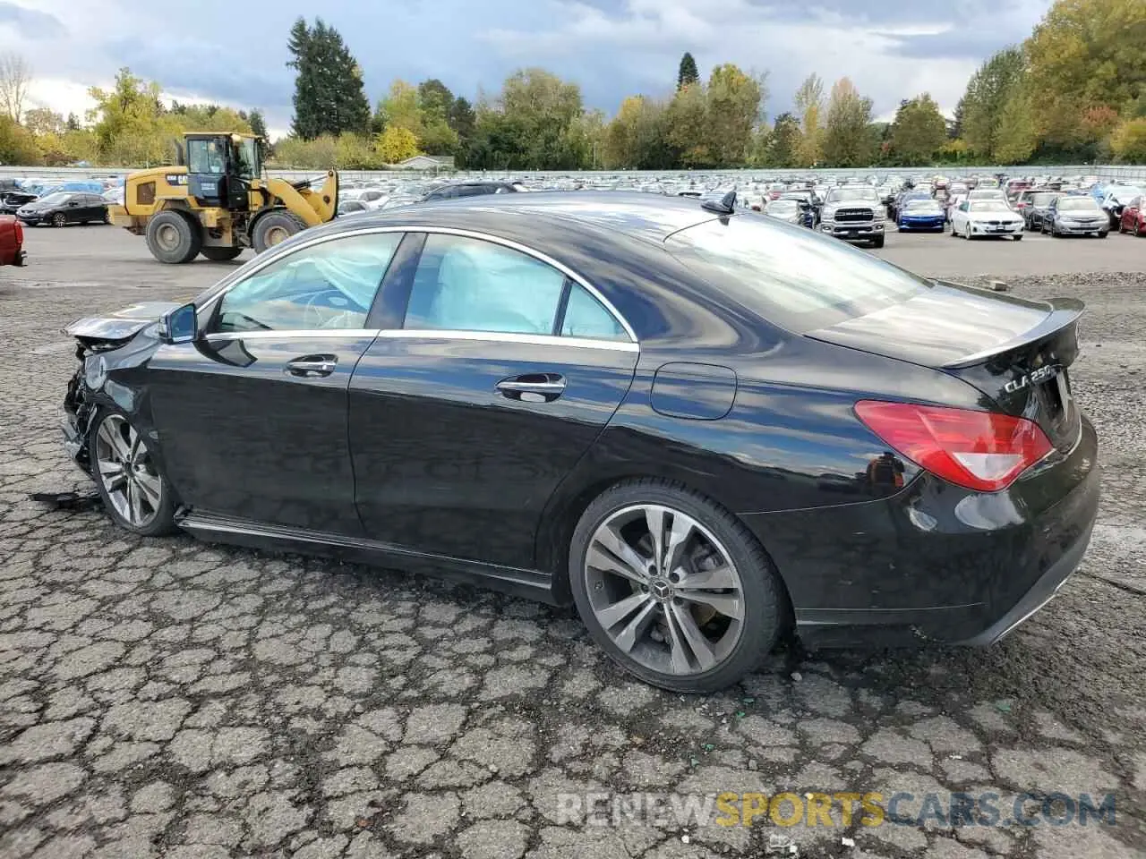 2 Photograph of a damaged car WDDSJ4EB1KN726372 MERCEDES-BENZ CLA-CLASS 2019