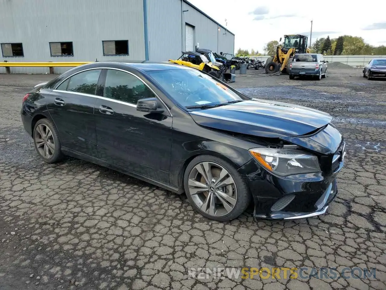 4 Photograph of a damaged car WDDSJ4EB1KN726372 MERCEDES-BENZ CLA-CLASS 2019