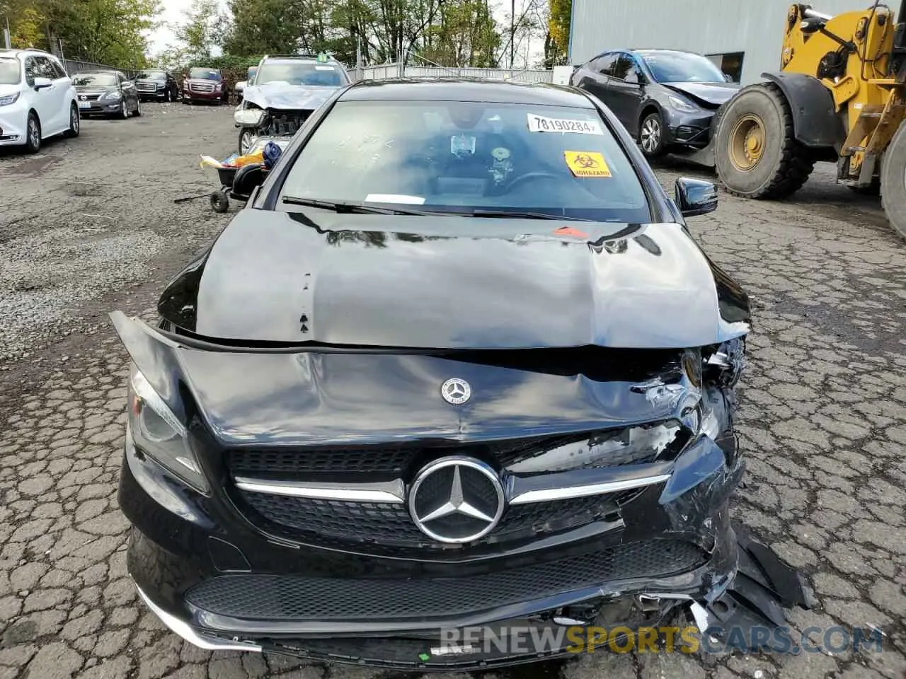 5 Photograph of a damaged car WDDSJ4EB1KN726372 MERCEDES-BENZ CLA-CLASS 2019