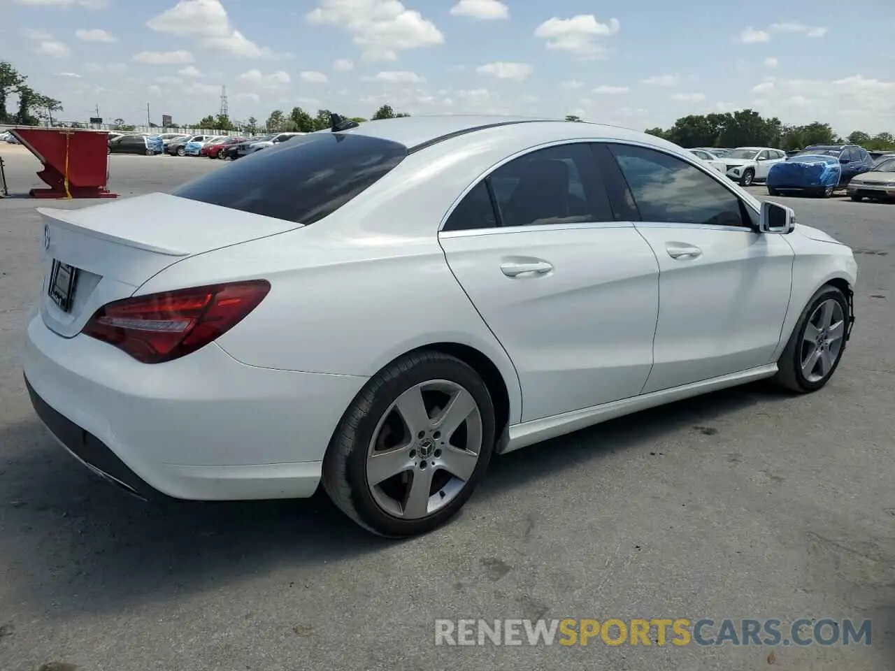 3 Photograph of a damaged car WDDSJ4EB2KN698906 MERCEDES-BENZ CLA-CLASS 2019