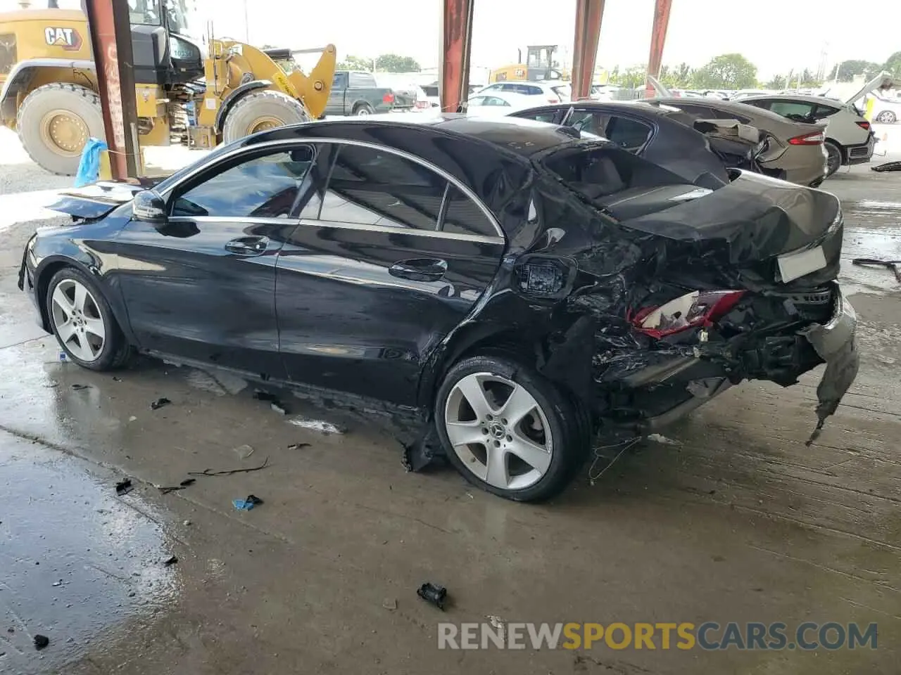 2 Photograph of a damaged car WDDSJ4EB2KN698940 MERCEDES-BENZ CLA-CLASS 2019