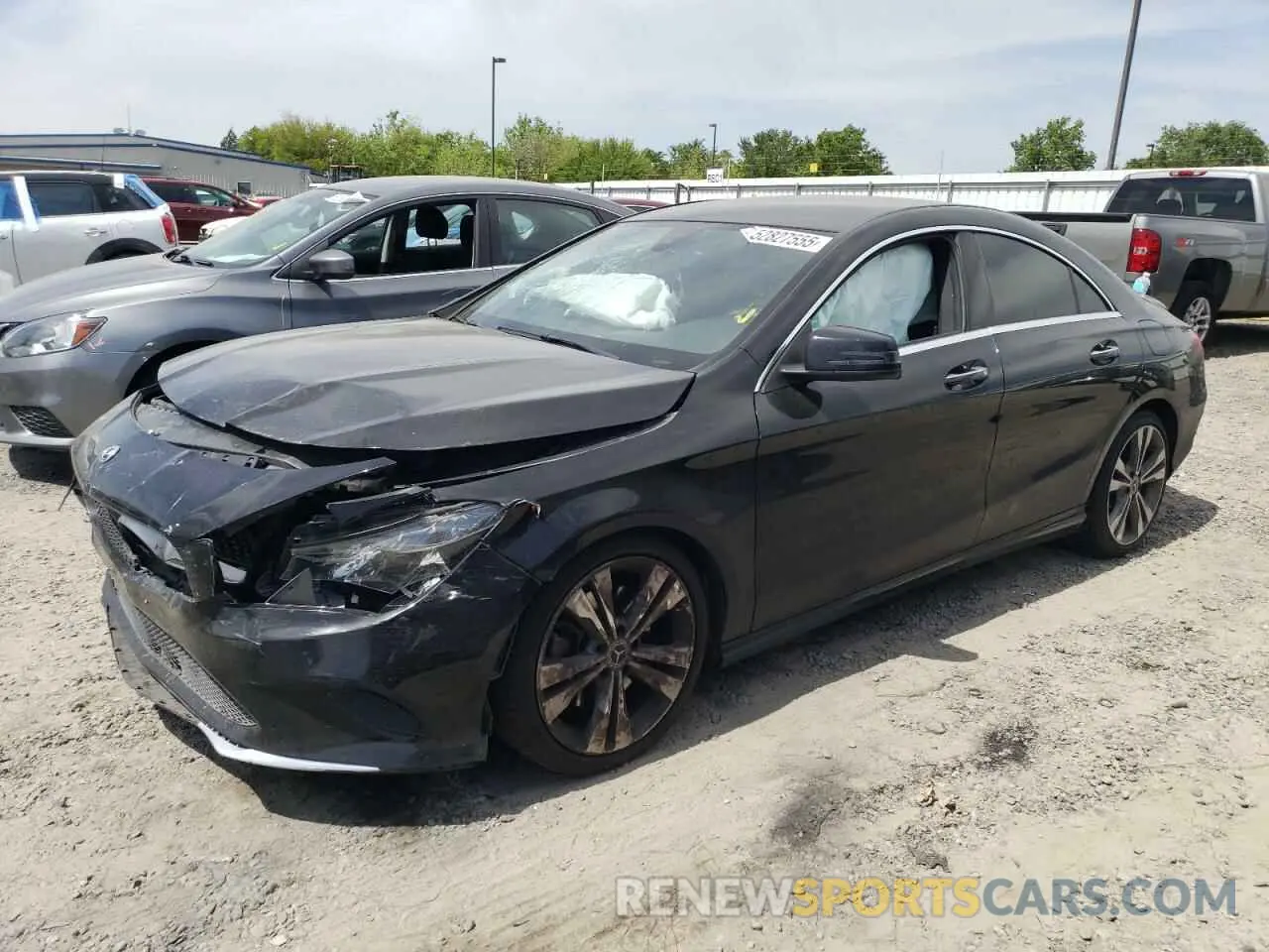 1 Photograph of a damaged car WDDSJ4EB2KN739180 MERCEDES-BENZ CLA-CLASS 2019
