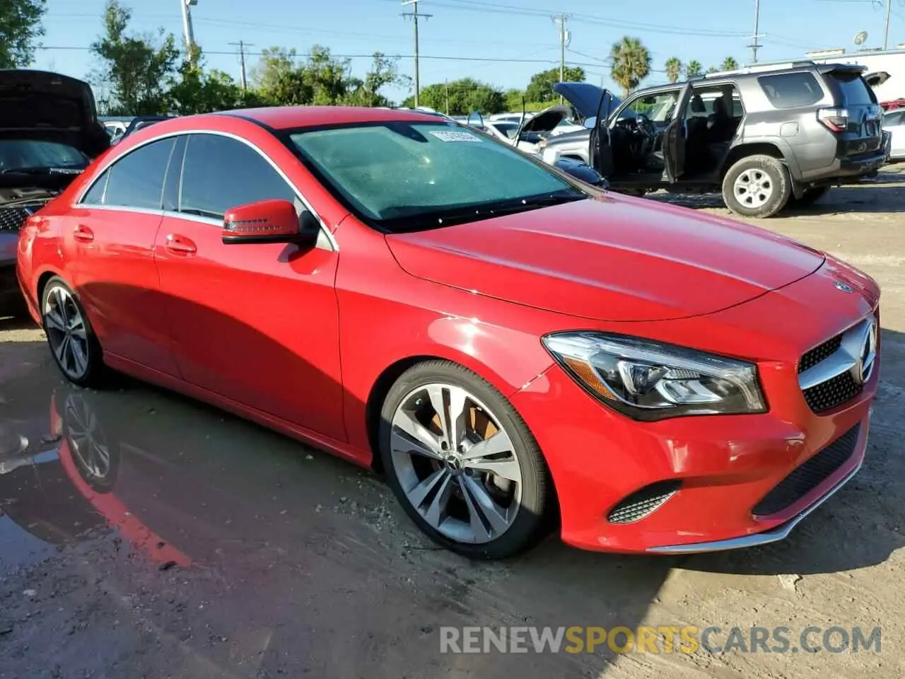 4 Photograph of a damaged car WDDSJ4EB2KN766315 MERCEDES-BENZ CLA-CLASS 2019