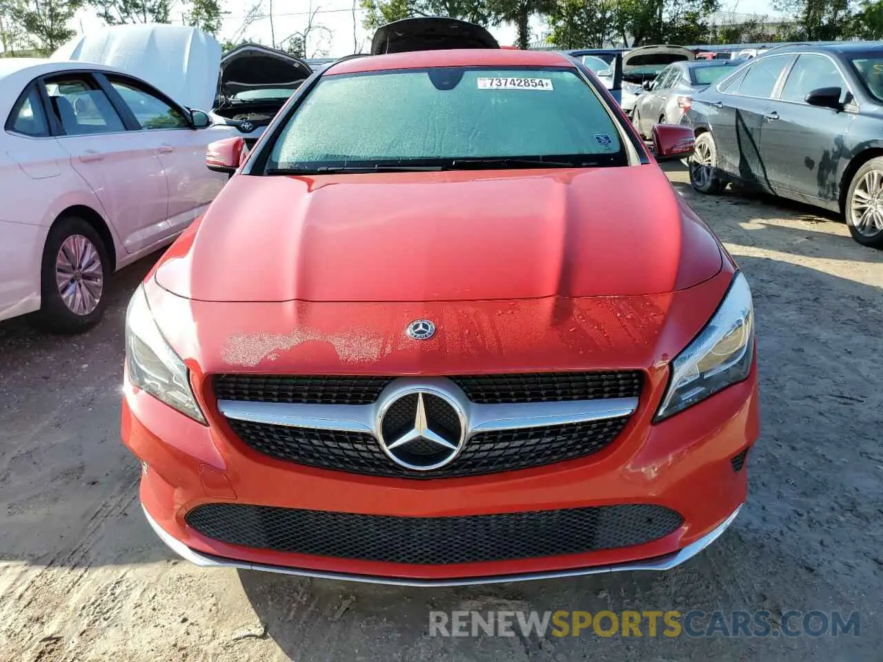 5 Photograph of a damaged car WDDSJ4EB2KN766315 MERCEDES-BENZ CLA-CLASS 2019