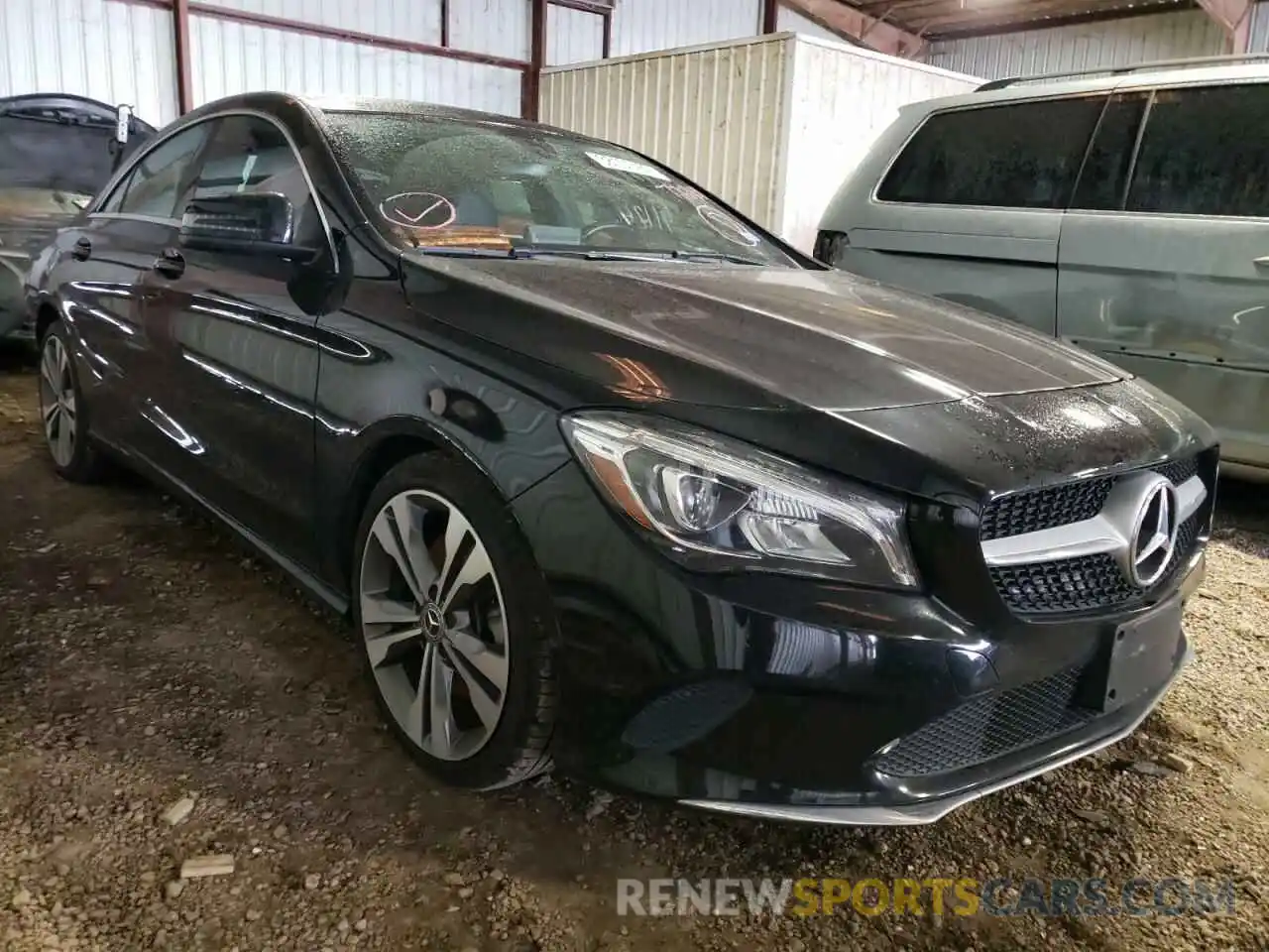 1 Photograph of a damaged car WDDSJ4EB2KN776438 MERCEDES-BENZ CLA-CLASS 2019