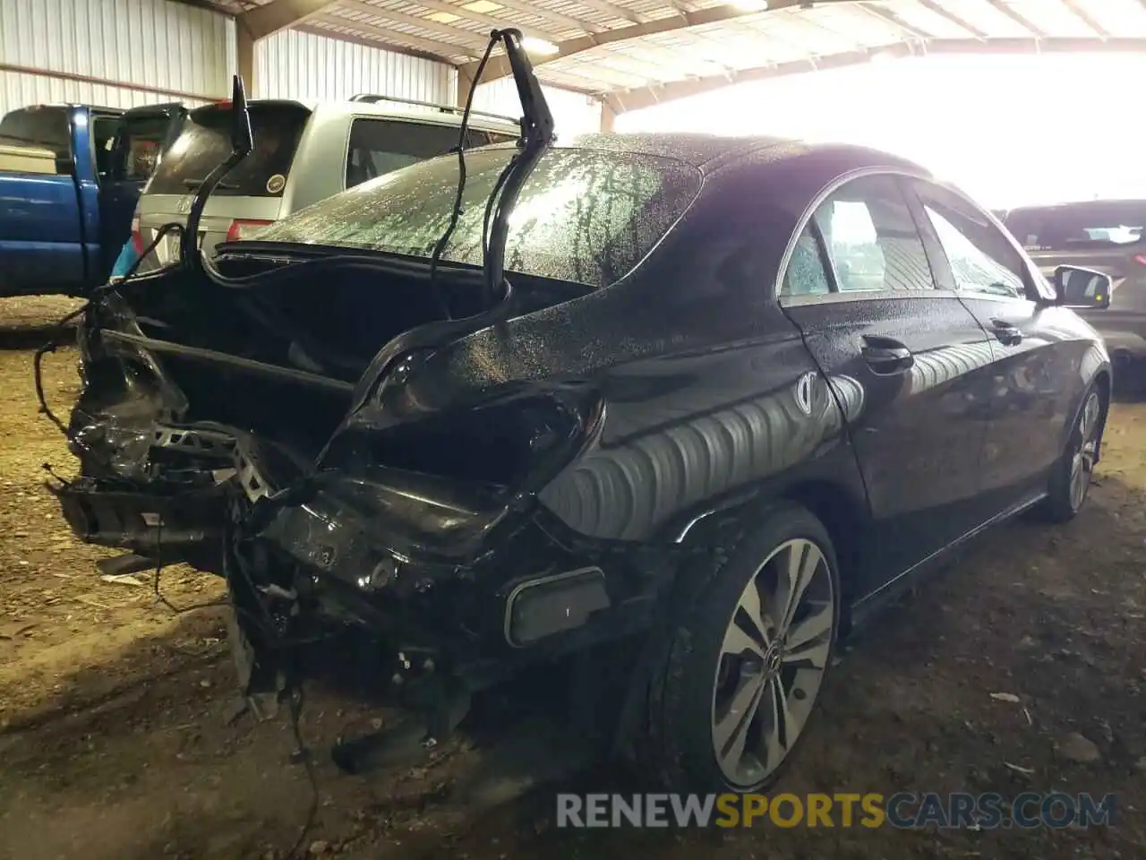 4 Photograph of a damaged car WDDSJ4EB2KN776438 MERCEDES-BENZ CLA-CLASS 2019