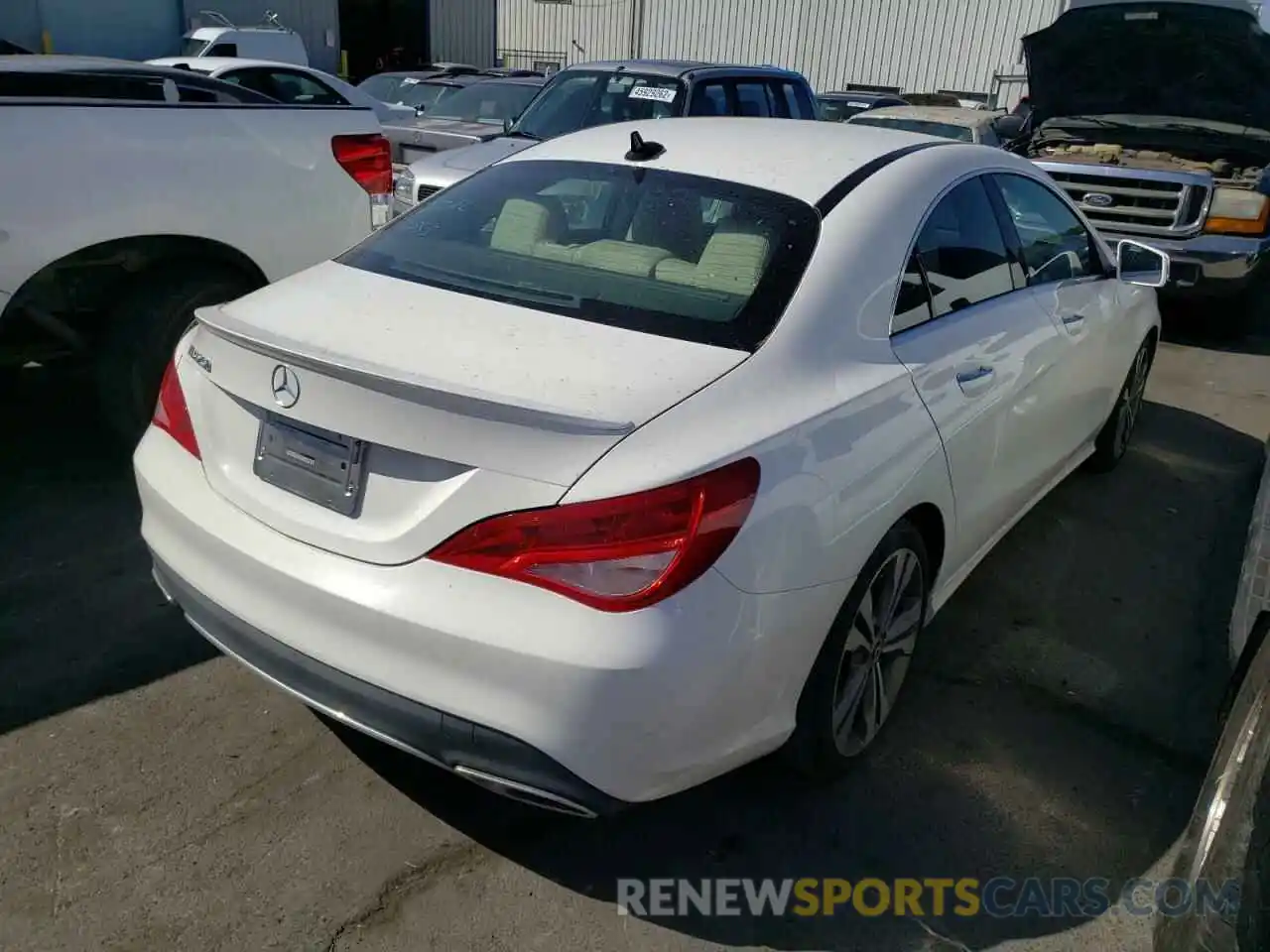 4 Photograph of a damaged car WDDSJ4EB3KN704776 MERCEDES-BENZ CLA-CLASS 2019