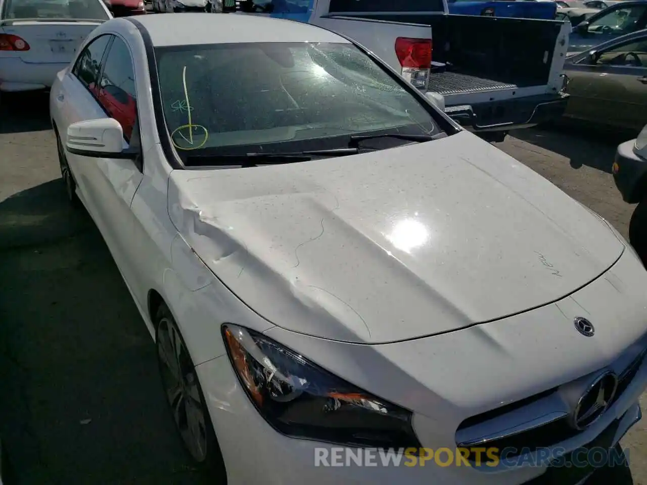 9 Photograph of a damaged car WDDSJ4EB3KN704776 MERCEDES-BENZ CLA-CLASS 2019