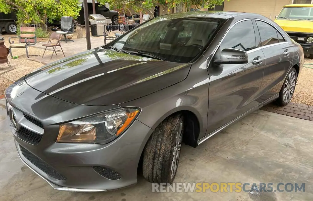 2 Photograph of a damaged car WDDSJ4EB3KN712053 MERCEDES-BENZ CLA-CLASS 2019