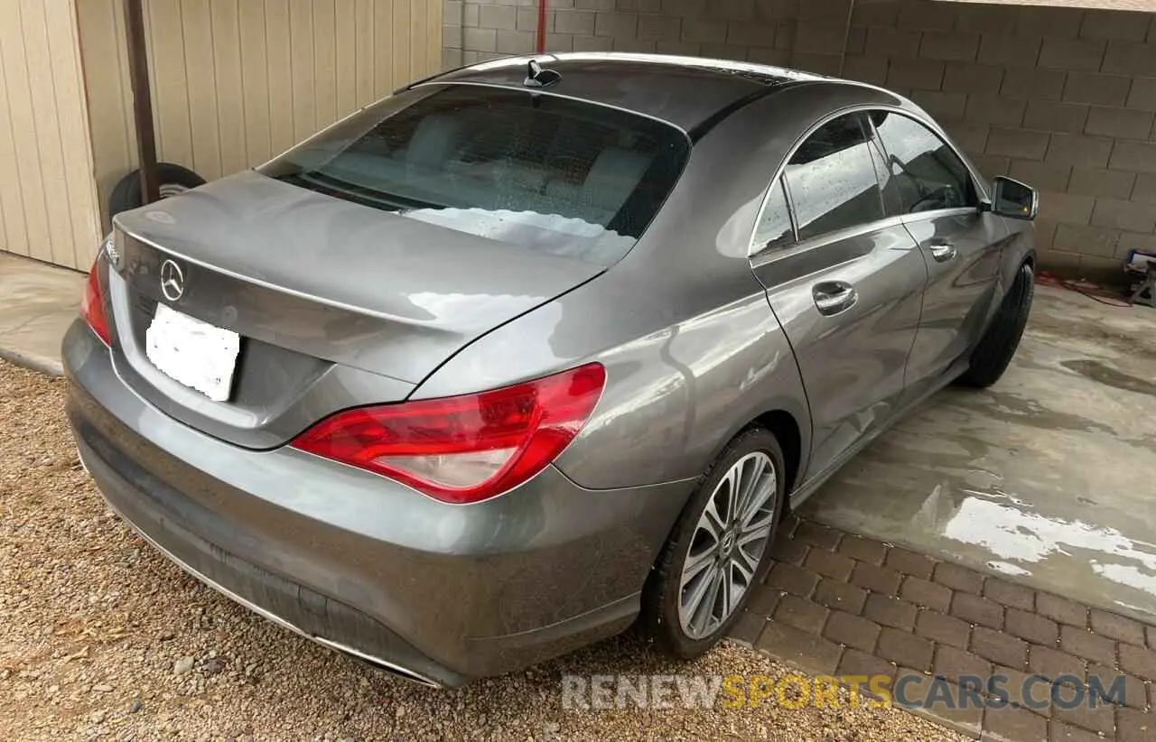 4 Photograph of a damaged car WDDSJ4EB3KN712053 MERCEDES-BENZ CLA-CLASS 2019