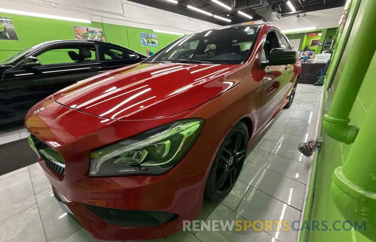 2 Photograph of a damaged car WDDSJ4EB3KN737745 MERCEDES-BENZ CLA-CLASS 2019