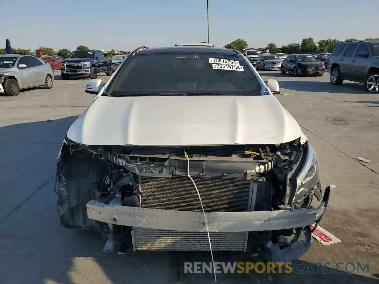 5 Photograph of a damaged car WDDSJ4EB3KN749796 MERCEDES-BENZ CLA-CLASS 2019