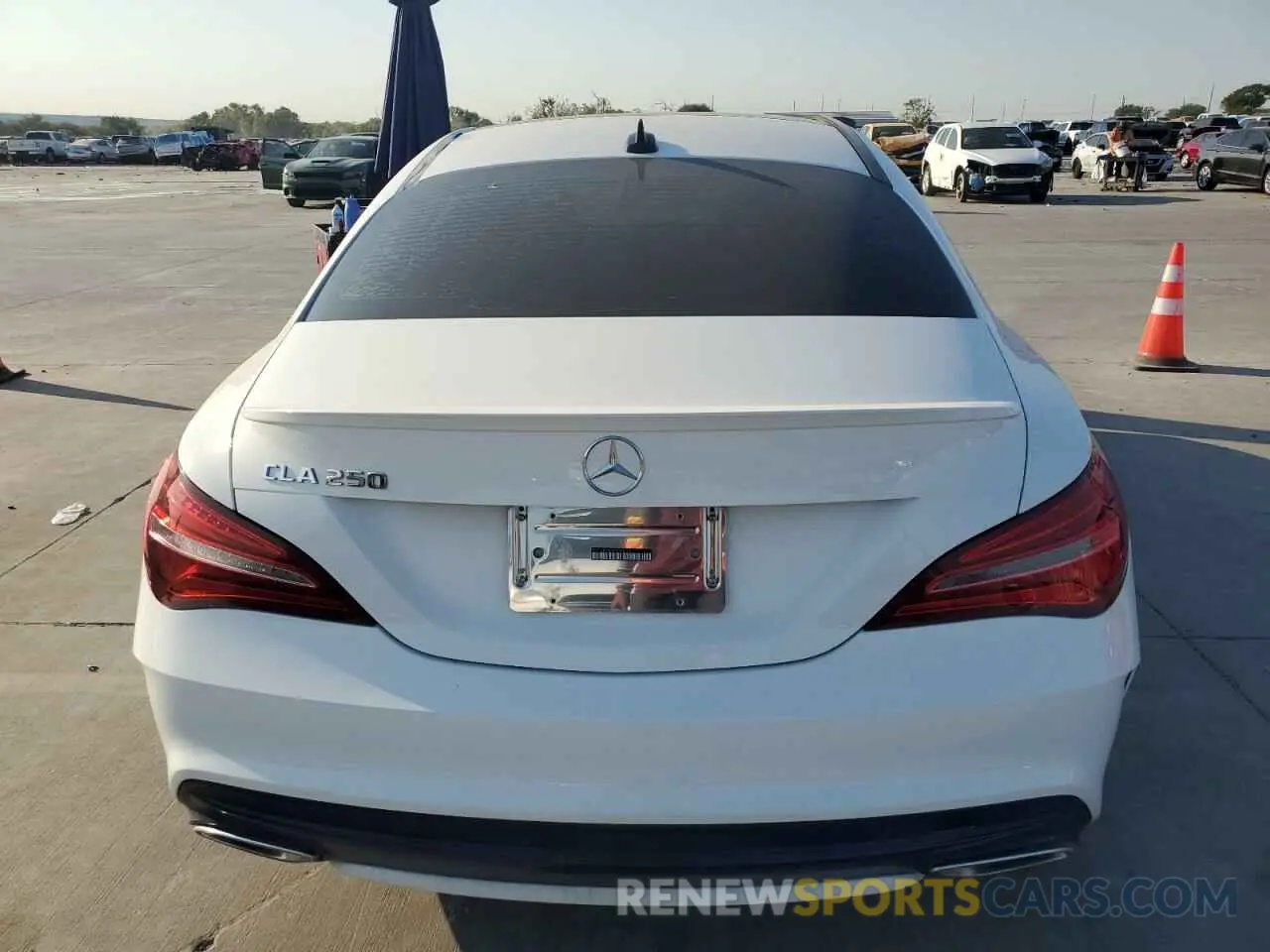 6 Photograph of a damaged car WDDSJ4EB3KN749796 MERCEDES-BENZ CLA-CLASS 2019