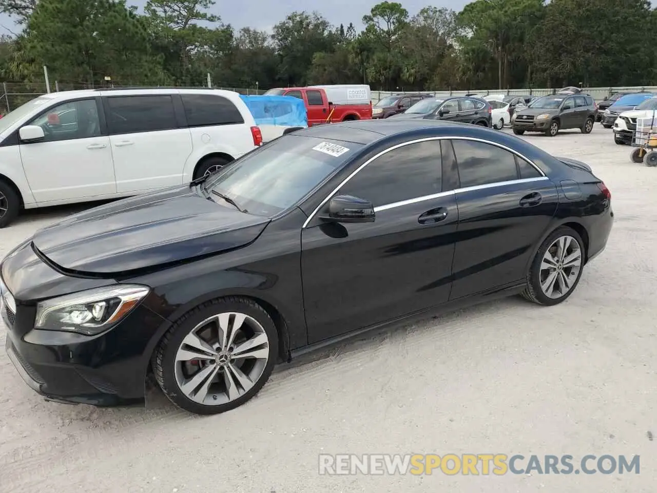 1 Photograph of a damaged car WDDSJ4EB3KN751225 MERCEDES-BENZ CLA-CLASS 2019