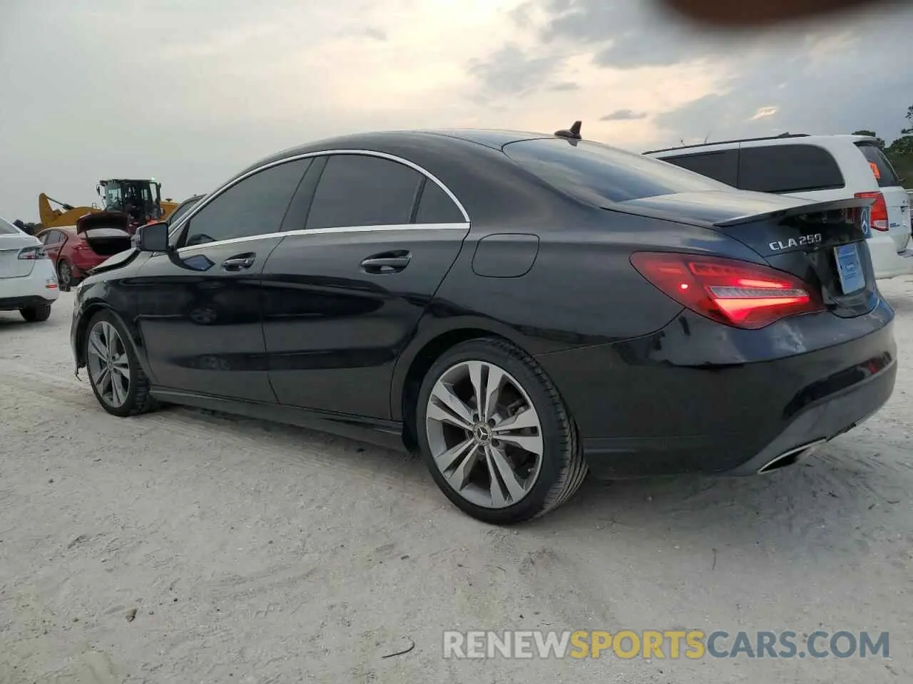 2 Photograph of a damaged car WDDSJ4EB3KN751225 MERCEDES-BENZ CLA-CLASS 2019