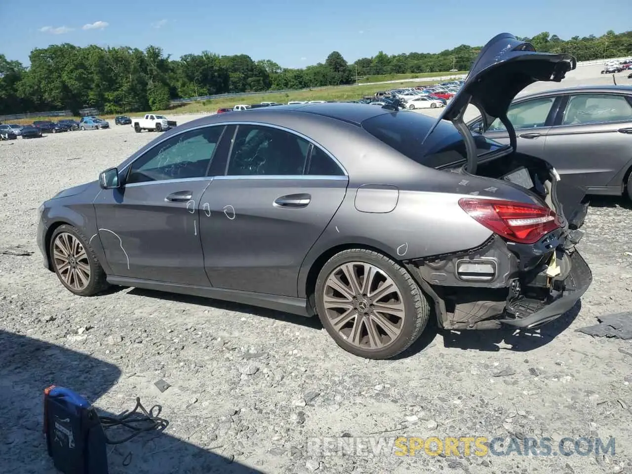 2 Photograph of a damaged car WDDSJ4EB4KN750178 MERCEDES-BENZ CLA-CLASS 2019