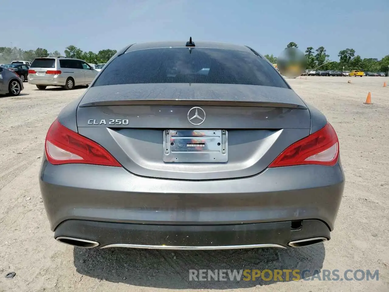 6 Photograph of a damaged car WDDSJ4EB4KN776778 MERCEDES-BENZ CLA-CLASS 2019