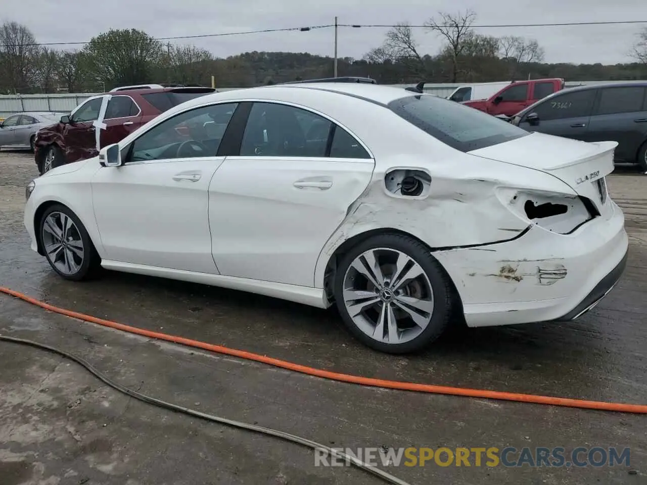 2 Photograph of a damaged car WDDSJ4EB5KN712717 MERCEDES-BENZ CLA-CLASS 2019