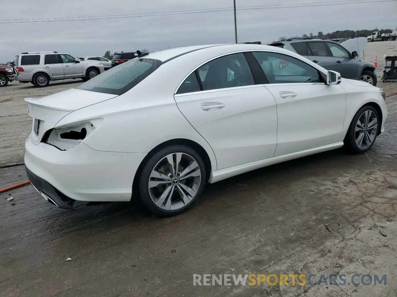 3 Photograph of a damaged car WDDSJ4EB5KN712717 MERCEDES-BENZ CLA-CLASS 2019