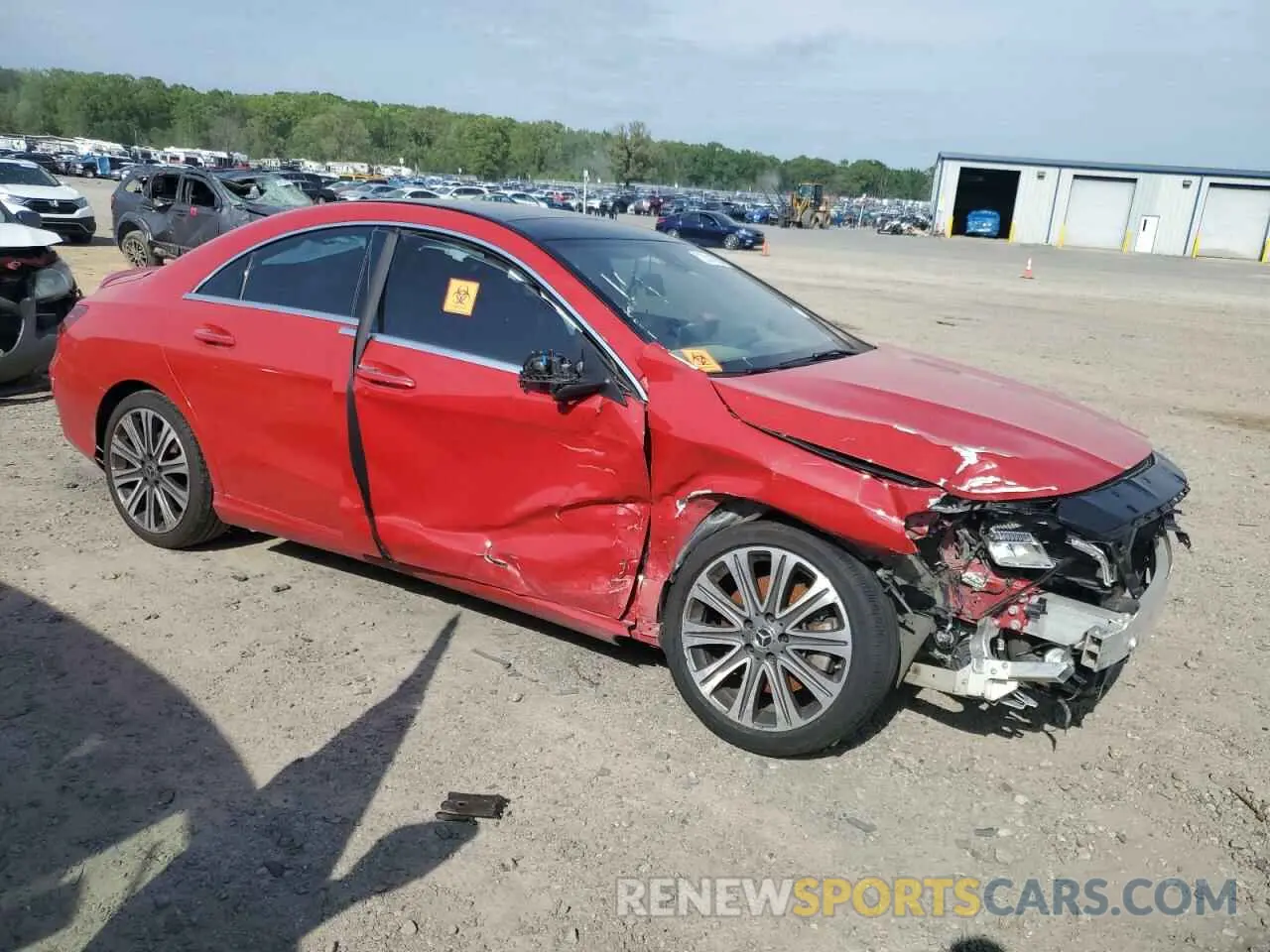 4 Photograph of a damaged car WDDSJ4EB5KN739240 MERCEDES-BENZ CLA-CLASS 2019