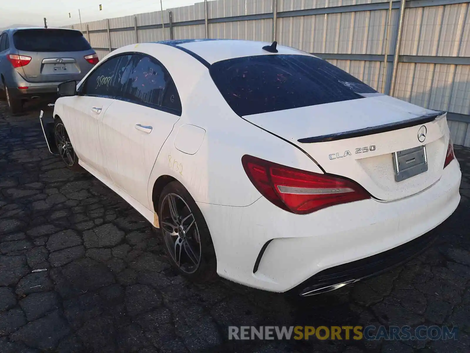 3 Photograph of a damaged car WDDSJ4EB5KN740078 MERCEDES-BENZ CLA-CLASS 2019