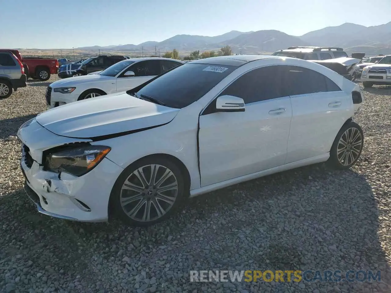 1 Photograph of a damaged car WDDSJ4EB5KN757849 MERCEDES-BENZ CLA-CLASS 2019