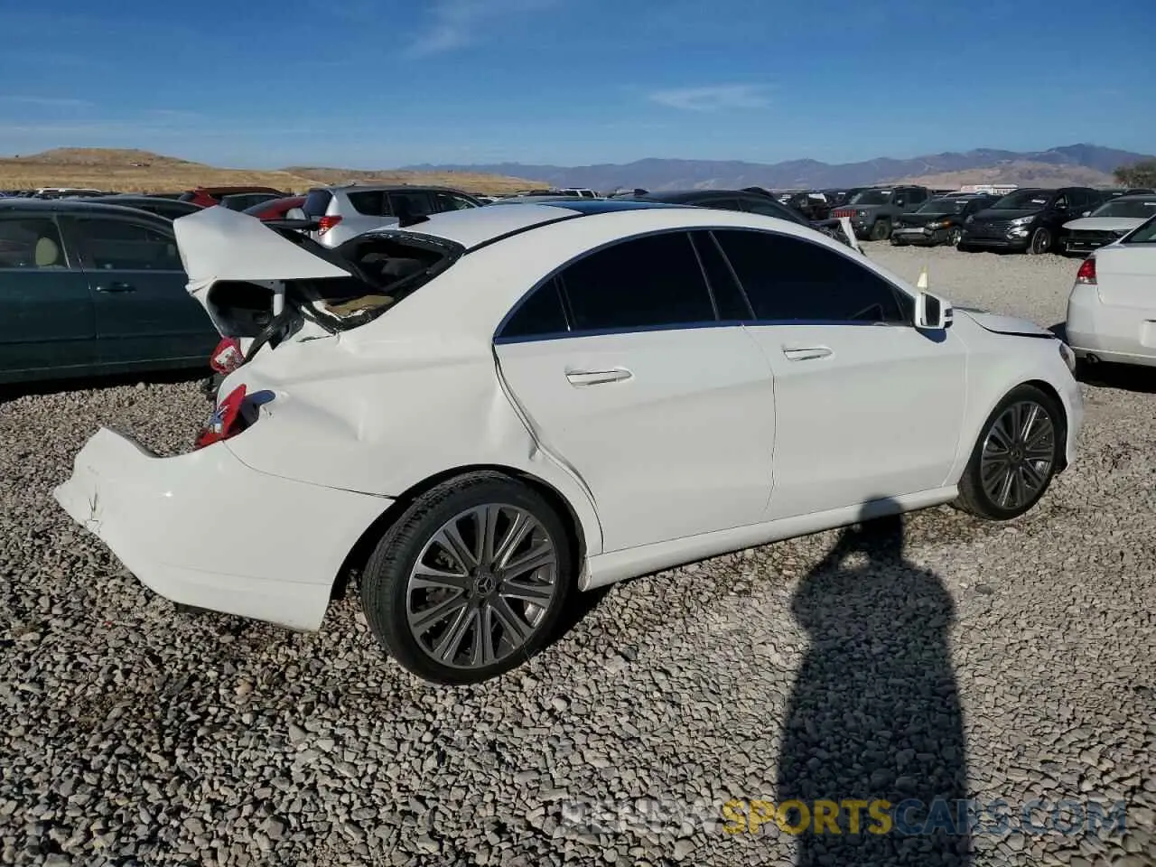 3 Photograph of a damaged car WDDSJ4EB5KN757849 MERCEDES-BENZ CLA-CLASS 2019