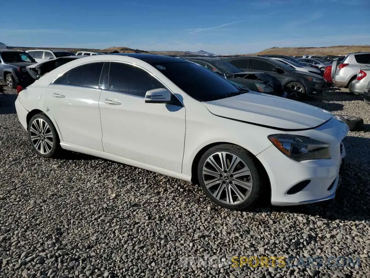 4 Photograph of a damaged car WDDSJ4EB5KN757849 MERCEDES-BENZ CLA-CLASS 2019