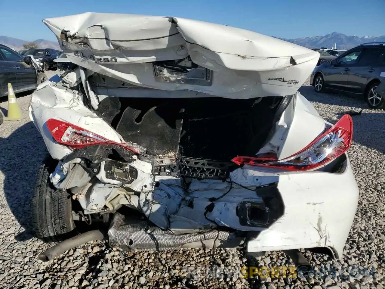 6 Photograph of a damaged car WDDSJ4EB5KN757849 MERCEDES-BENZ CLA-CLASS 2019