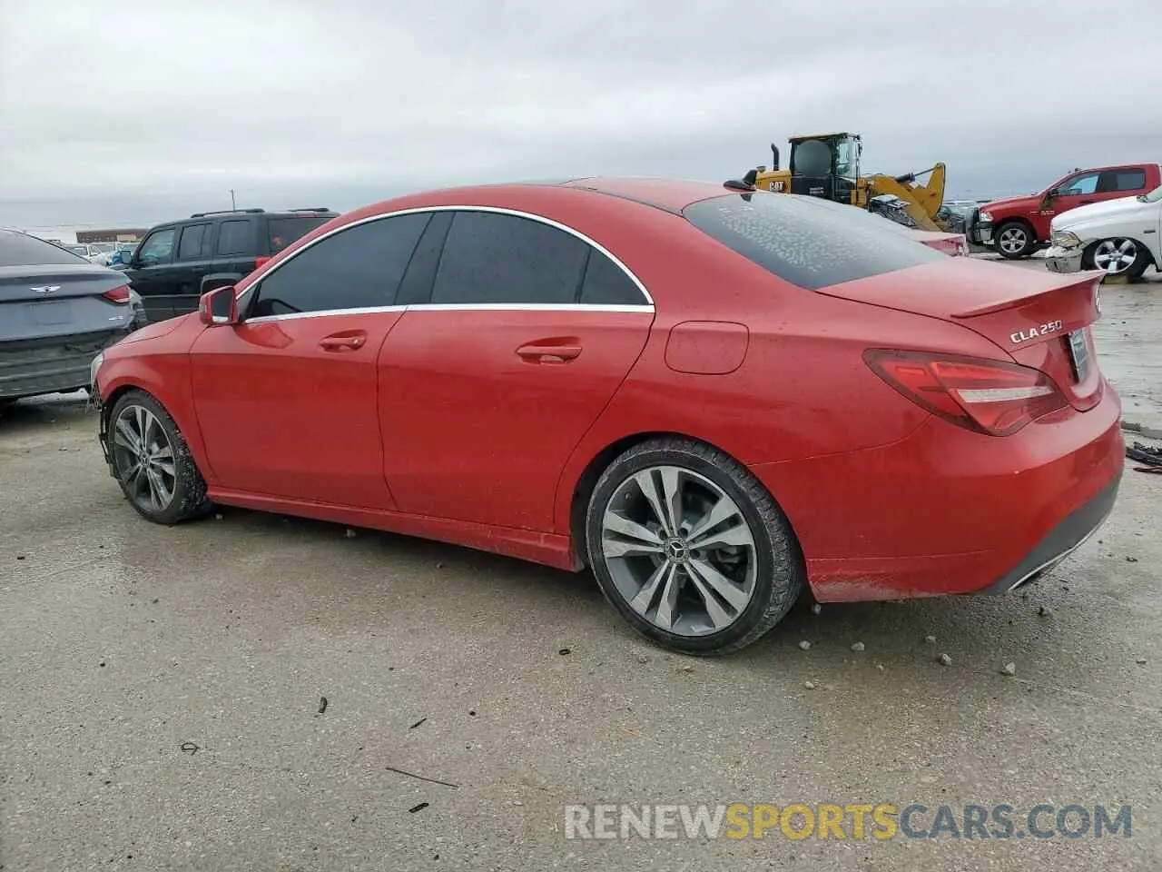 2 Photograph of a damaged car WDDSJ4EB5KN768009 MERCEDES-BENZ CLA-CLASS 2019